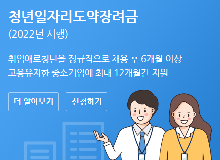 청년일자리 도약장려금