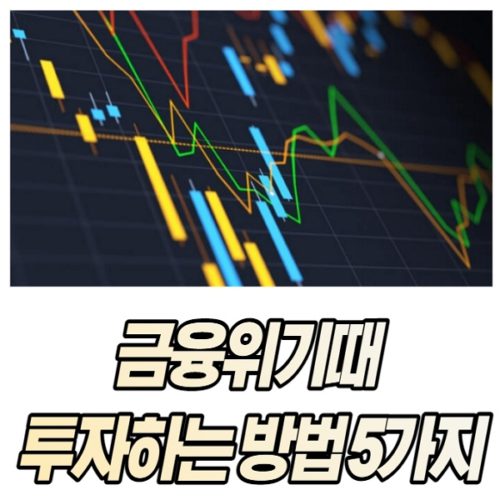 금융위기때 투자하는 방법 5가지