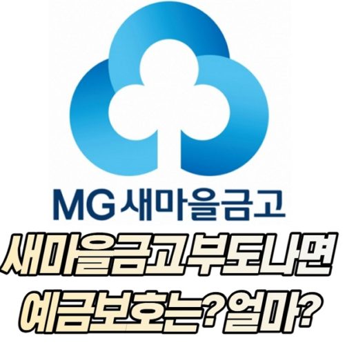 새마을금고 부도나면 예금보호는? 얼마?